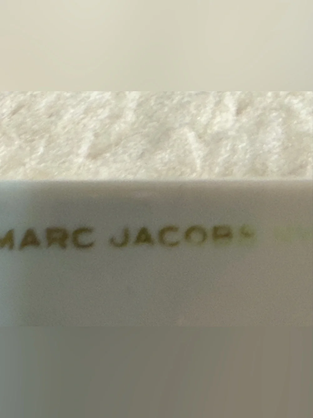 Marc Jacobs White Cat Eye Sunglasses with Gradient Gray Lenses